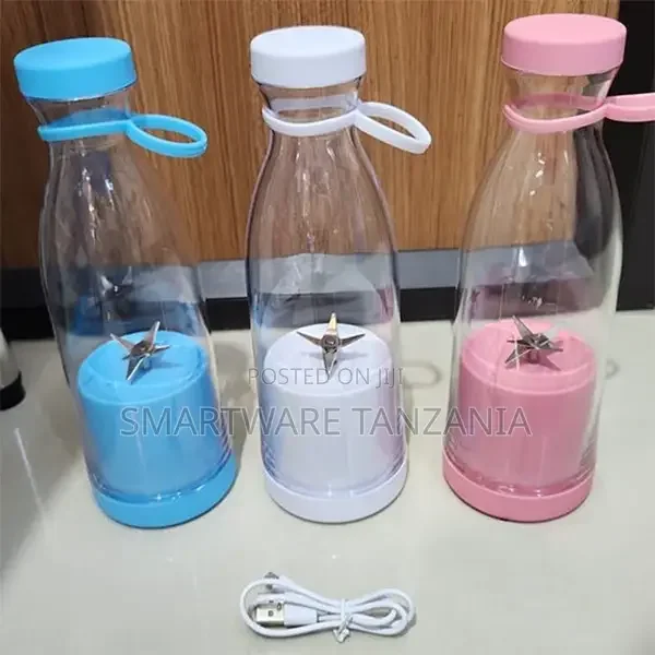 Portable Blender Bottle, 420ml USB Rechargeable Blender - Buy in Dar es Salaam, Tanzania | Smartware