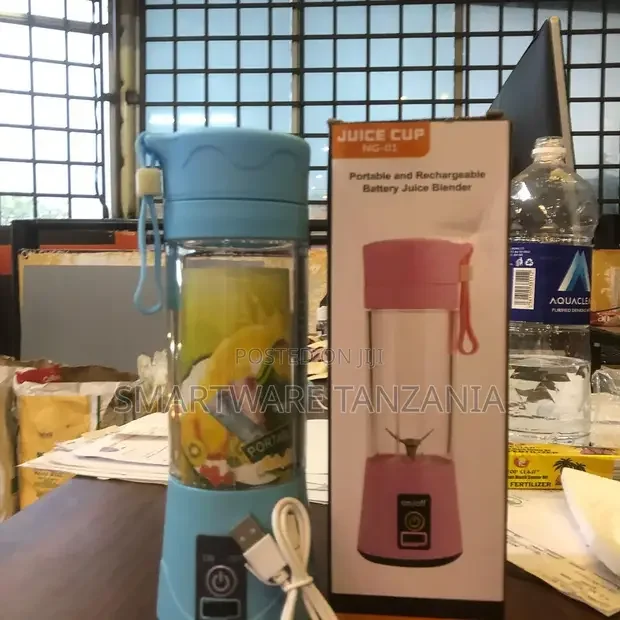 Portable Blender Rechargeable USB Juicer Cup