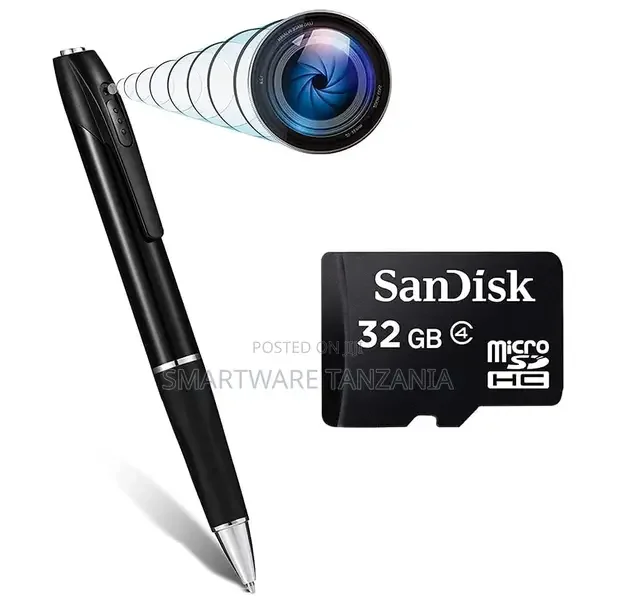 Portable Camera Pen Full HD 1080p Security Video Camera Pen - Buy in Dar es Salaam, Tanzania | Smartware