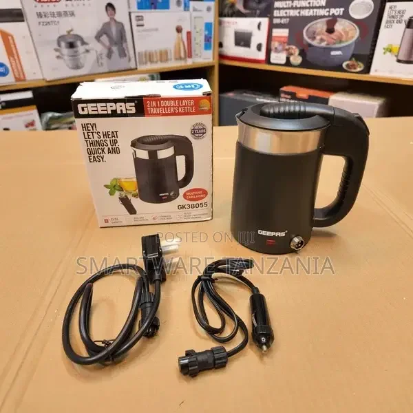 Portable Car Kettle With Cigarette Lighter - Buy in Dar es Salaam, Tanzania | Smartware