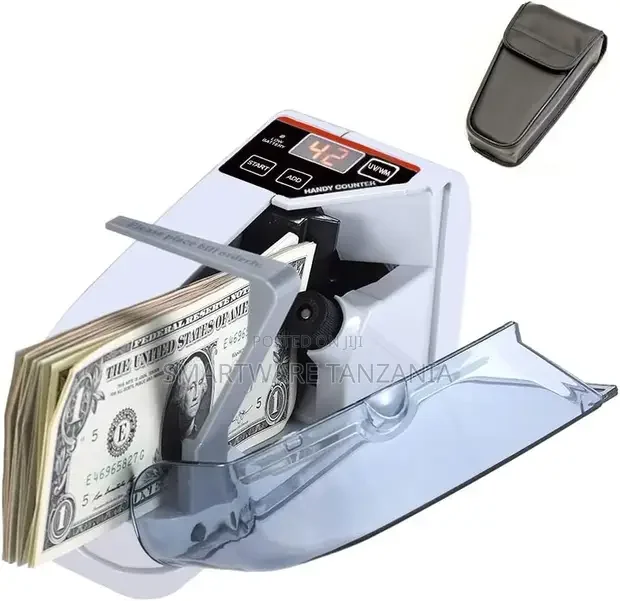 Portable Cash Money Counter Machine - Buy in Dar es Salaam, Tanzania | Smartware
