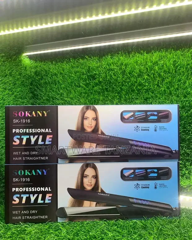 Portable Ceramic Hair Straightening Iron 450 °F - Buy in Dar es Salaam, Tanzania | Smartware