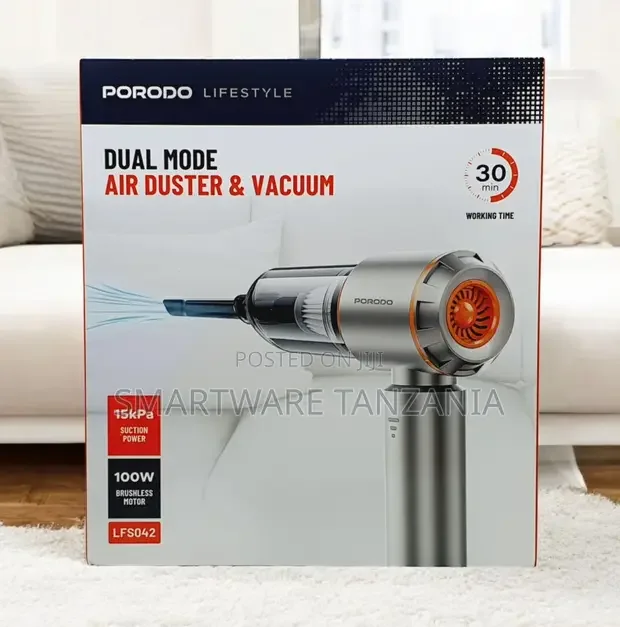 Portable Dual Mode Vacuum Cleaner Air Duster - Buy in Dar es Salaam, Tanzania | Smartware
