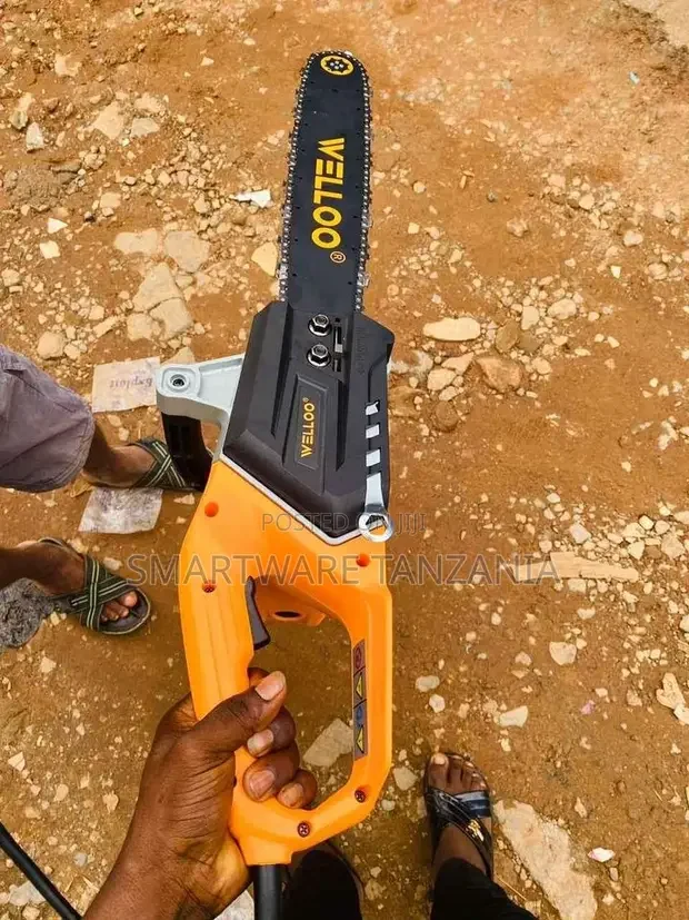 Portable Electric Chainsaw, Lithium Battery Single Hand Saw - Buy in Dar es Salaam, Tanzania | Smartware
