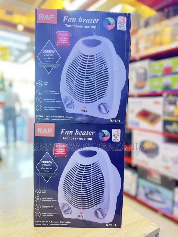 Portable Electric Fan Heater 2000W - Buy in Dar es Salaam, Tanzania | Smartware