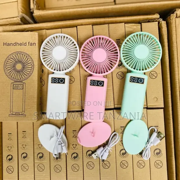 Portable Fan Air Cooling Fans 5 Speeds Quiet Hangable Fan - Buy in Dar es Salaam, Tanzania | Smartware