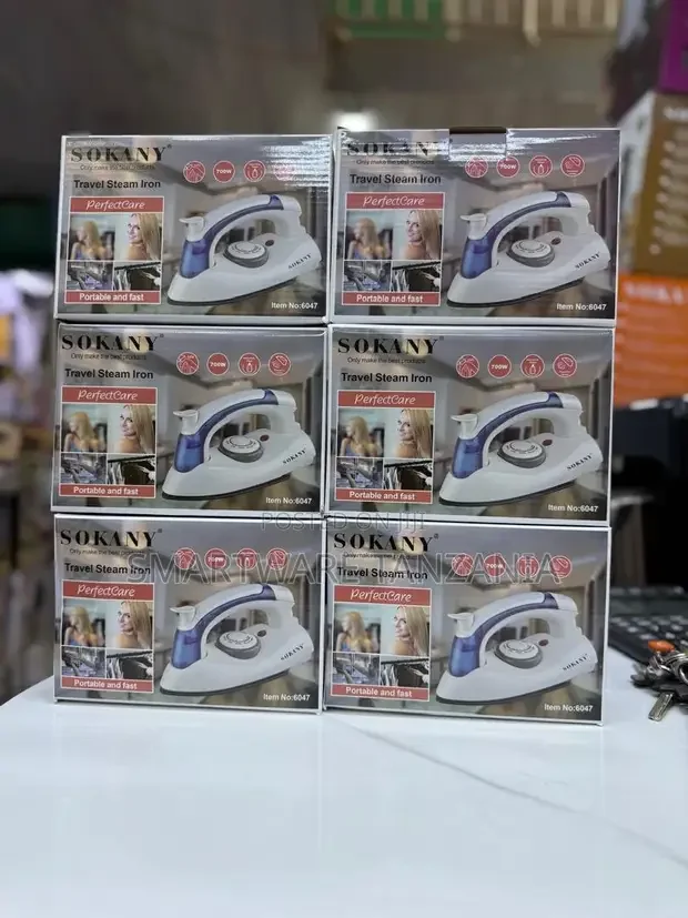 Portable, Fast Steam Iron Designed for Travel and Home Use