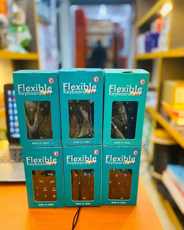 Portable Flexible Soft Silicone Wireless Keyboard Waterproof - Buy in Dar es Salaam, Tanzania | Smartware