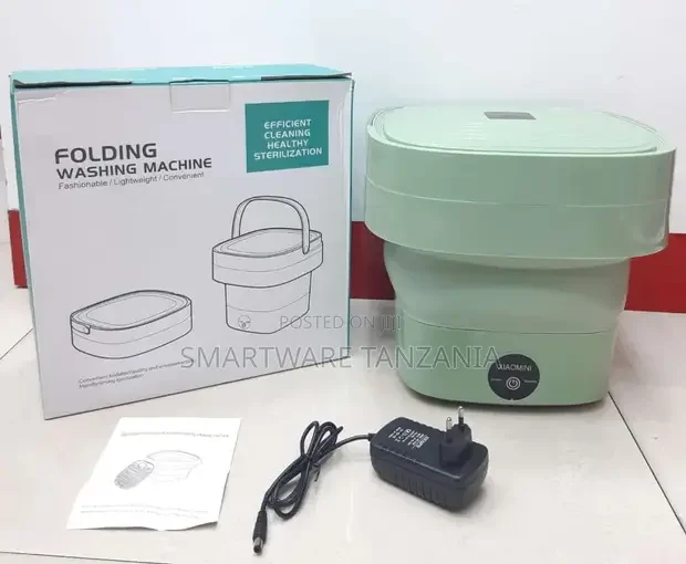 Portable Foldable Cloths Washing Machine And Spin Dryer - Buy in Dar es Salaam, Tanzania | Smartware