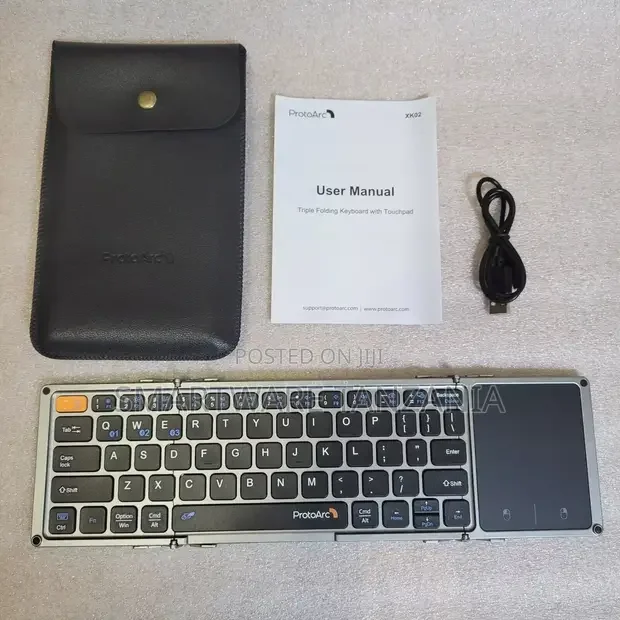 Portable Folding Keyboard Bluetooth With Touchpad