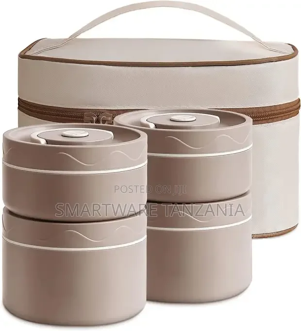 Portable Food Lunch Container Set Thermal With Lunch Box Bag