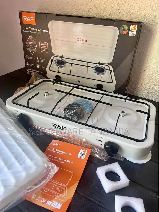 Portable Gas Stove 2 Burner Ring Indoor Gas Cooker LPG - Buy in Dar es Salaam, Tanzania | Smartware