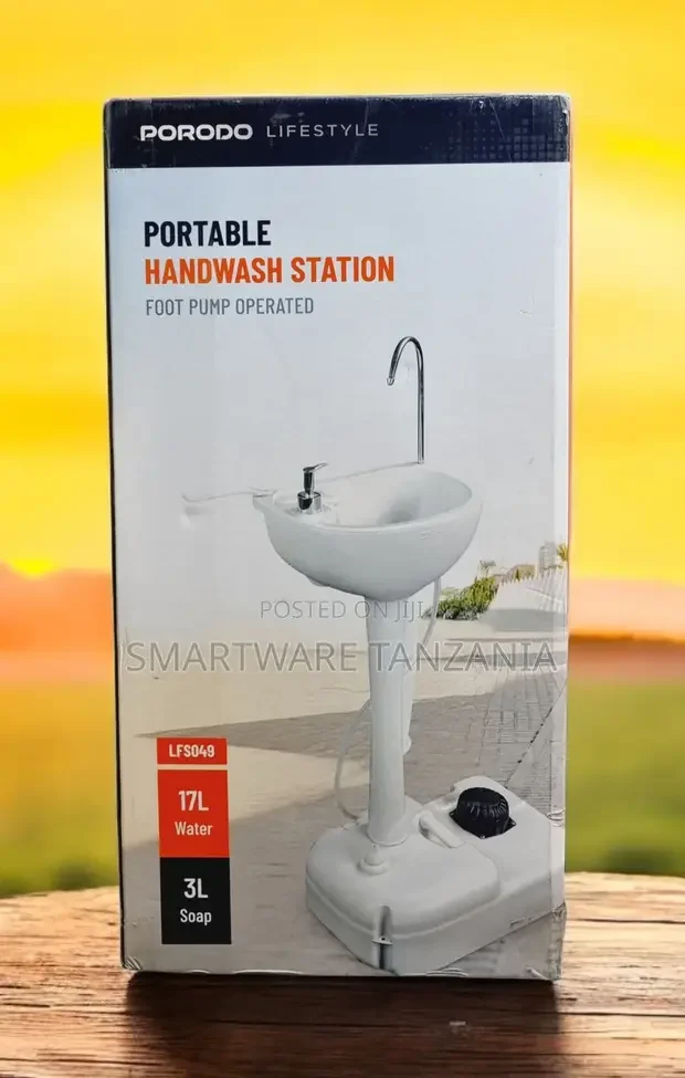 Portable Hand Wash Stand Camping Sink - Buy in Dar es Salaam, Tanzania | Smartware