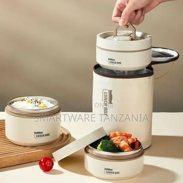 Portable Insulated Lunch Container Set - Buy in Dar es Salaam, Tanzania | Smartware
