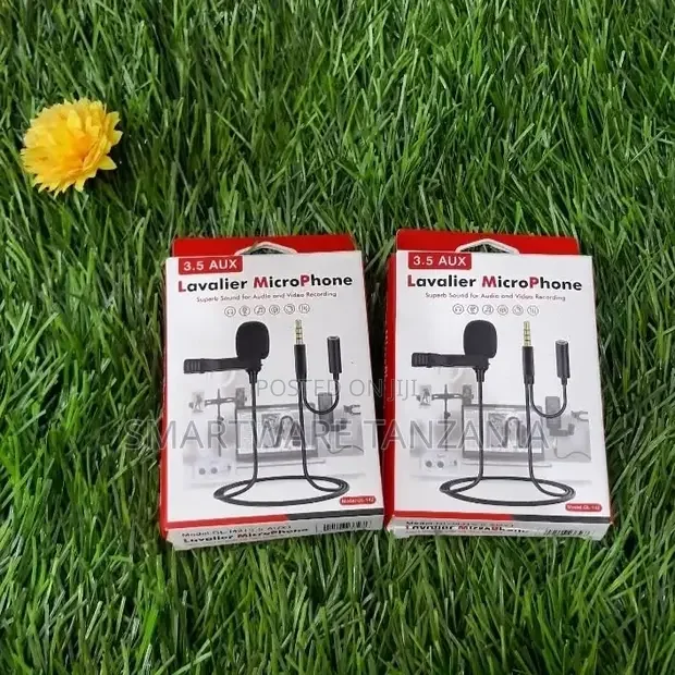 Portable Microphone Condenser Clip-on Lapel Lavalier Mic - Buy in Dar es Salaam, Tanzania | Smartware