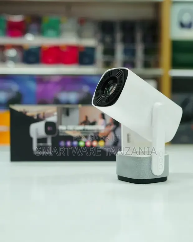 Portable Mini Projector - Decoding, Wifi, 180° Swivel