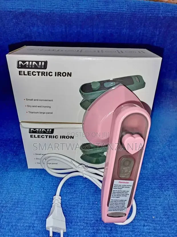 Portable Mini Steam Handheld Travel Iron - Buy in Dar es Salaam, Tanzania | Smartware