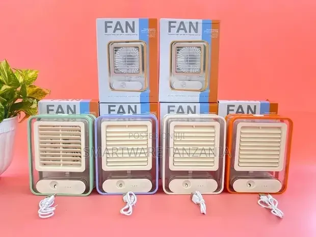 Portable Misting Fan Rechargeable 3 Speeds - Buy in Dar es Salaam, Tanzania | Smartware