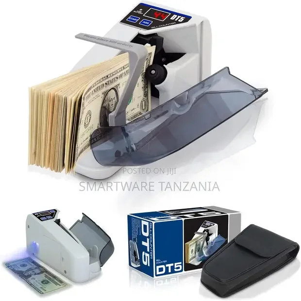 Portable Money Counter Machine With Counterfeit Detection - Buy in Dar es Salaam, Tanzania | Smartware