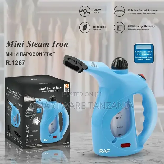 Portable Handheld Garment Steamer for Velvet & Silk - Buy in Dar es Salaam, Tanzania | Smartware