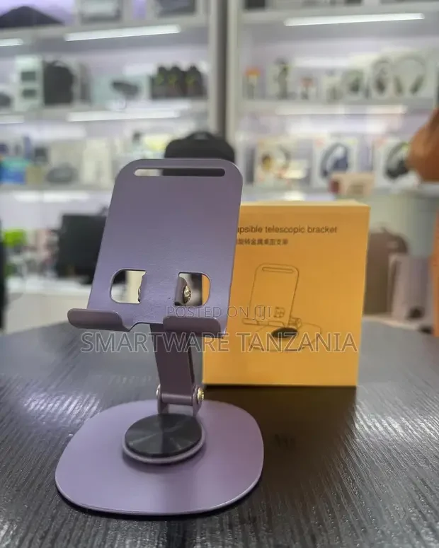 Portable Telescopic Phone Stand With Adjustable Height - Buy in Dar es Salaam, Tanzania | Smartware