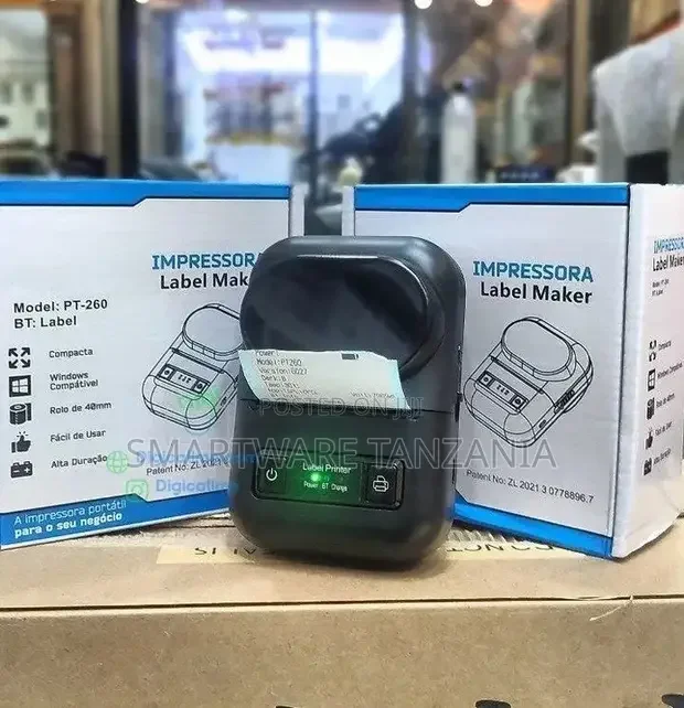 Portable Thermal Label Printer Bluetooth Label Maker - Buy in Dar es Salaam, Tanzania | Smartware
