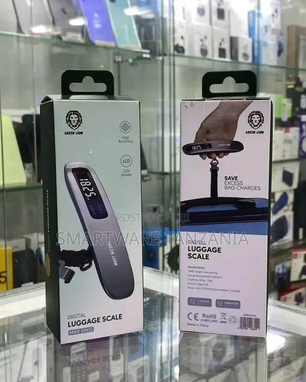 Portable Travel LCD Digital Hanging Luggage Weight Scale - Buy in Dar es Salaam, Tanzania | Smartware
