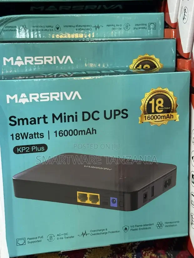 Portable UPS for Router with Multi-Voltage Outputs - Buy in Dar es Salaam, Tanzania | Smartware