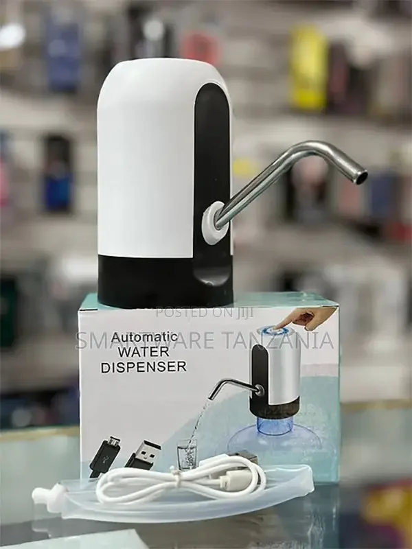 Portable Water Bottle Pump Electric USB Water Dispenser - Buy in Dar es Salaam, Tanzania | Smartware