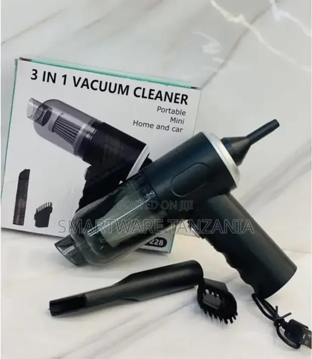 Portable Wet And Dry Car Vacuum Cleaner For Home Appliance