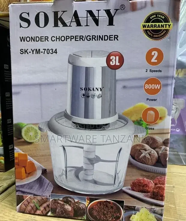 Powerful Meat Grinder High Efficiency Food Chopper - Buy in Dar es Salaam, Tanzania | Smartware