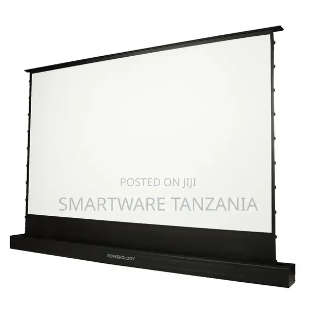 Powerology 100" Motorised Projector Screen - Buy in Dar es Salaam, Tanzania | Smartware