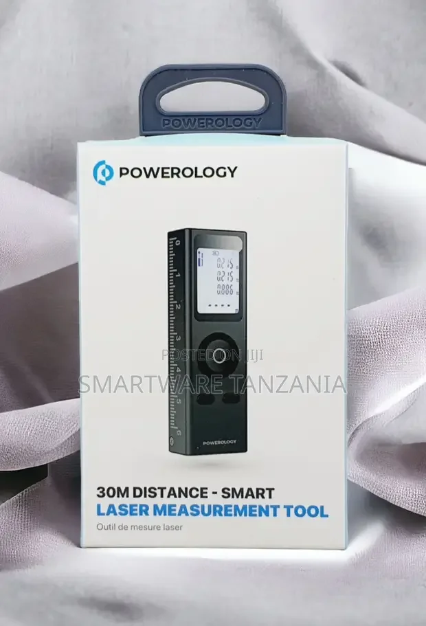 Powerology 30m Distance Smart Laser Measurement Tool - Buy in Dar es Salaam, Tanzania | Smartware