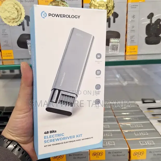 Powerology 48 Bits Electric Screwdriver Kit - Buy in Dar es Salaam, Tanzania | Smartware