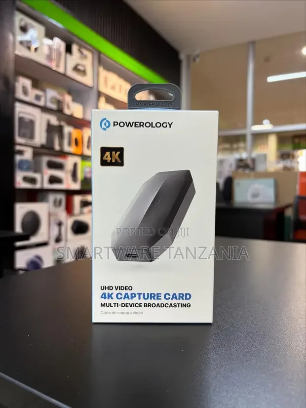 Powerology Capture Card UHD Video Multi Device Broadcasting - Buy in Dar es Salaam, Tanzania | Smartware