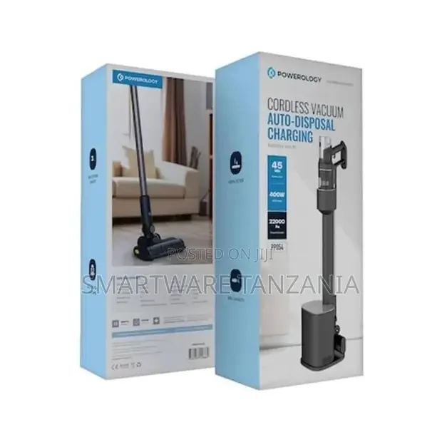 Powerology Cordless Vacuum Auto-disposal Charging - Buy in Dar es Salaam, Tanzania | Smartware