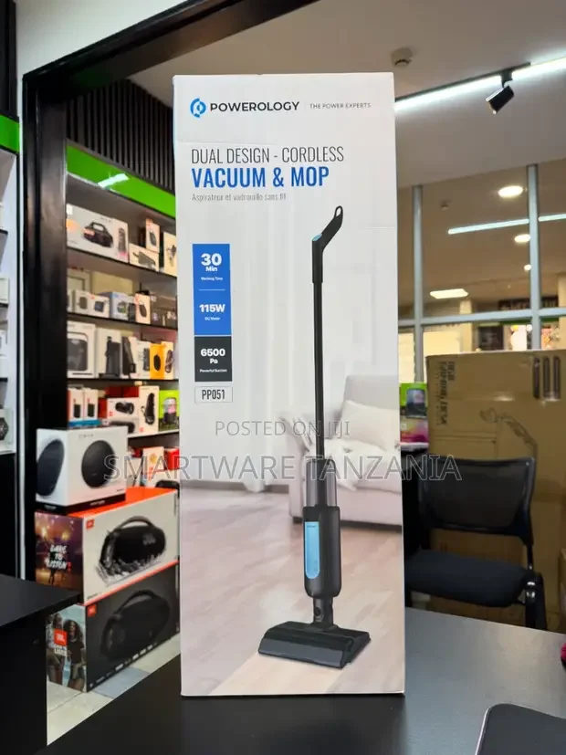 Powerology Cordless Vacuum Mop 2 in 1 - Buy in Dar es Salaam, Tanzania | Smartware