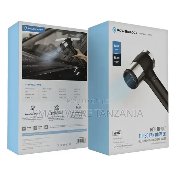 Powerology High Thrust Turbo Fan Blower - Buy in Dar es Salaam, Tanzania | Smartware