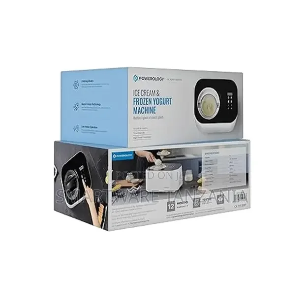Powerology Ice Cream Frozen Yogurt Machine - Buy in Dar es Salaam, Tanzania | Smartware