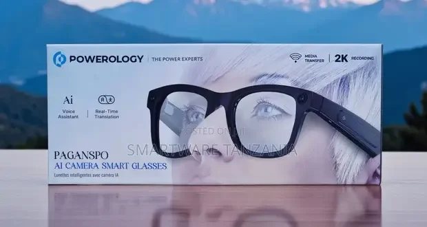 Powerology Paganspo AI Camera Smart Glasses - Buy in Dar es Salaam, Tanzania | Smartware