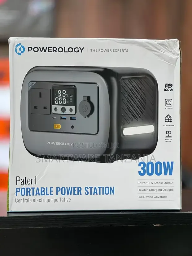 Powerology Pater I 300W Portable Power Station - Buy in Dar es Salaam, Tanzania | Smartware