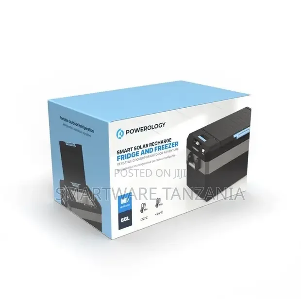 Powerology Portable Fridge 55L With App - Buy in Dar es Salaam, Tanzania | Smartware