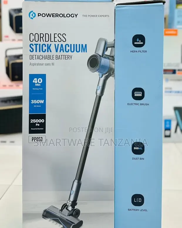 Powerology PP053 Cordless Stick Vacuum - Buy in Dar es Salaam, Tanzania | Smartware
