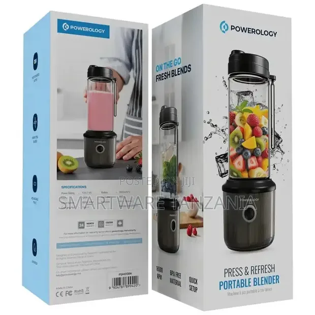 Powerology Press Refresh Portable Blender