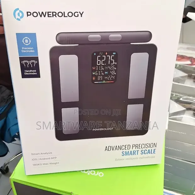 Powerology Smart Scale Advanced 8-electrode Body Analysis - Buy in Dar es Salaam, Tanzania | Smartware