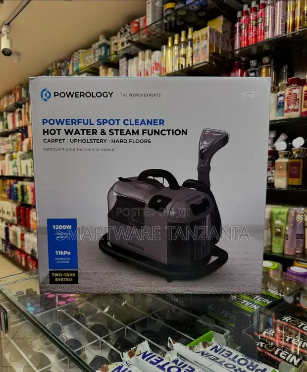 Powerology Spot Cleaner 1200W Hot Water Steam - Buy in Dar es Salaam, Tanzania | Smartware