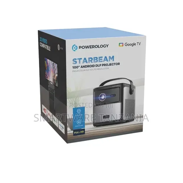 Powerology Starbeam 100 Google DLP Projector - Buy in Dar es Salaam, Tanzania | Smartware