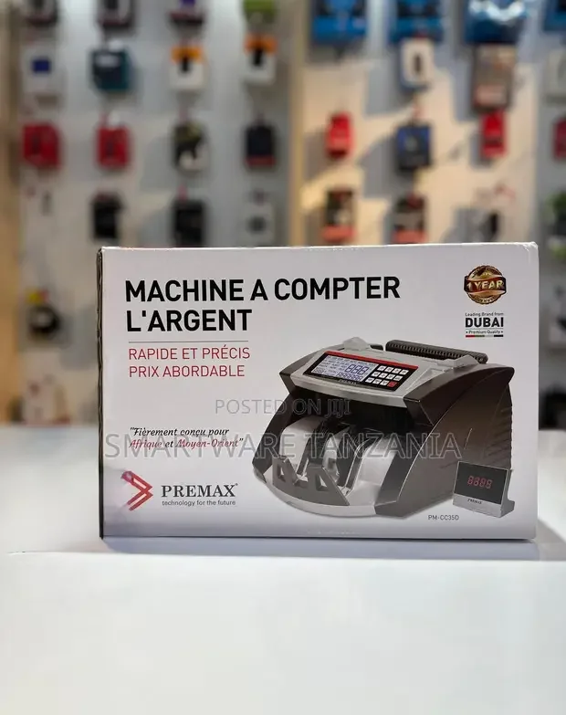Premax Cash Counting Machine for Fast and Accurate Cash Counting - Buy in Dar es Salaam, Tanzania | Smartware