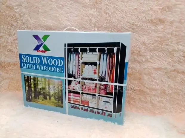 Premium Quality Wooden 3 Column Wardrobe - Buy in Dar es Salaam, Tanzania | Smartware