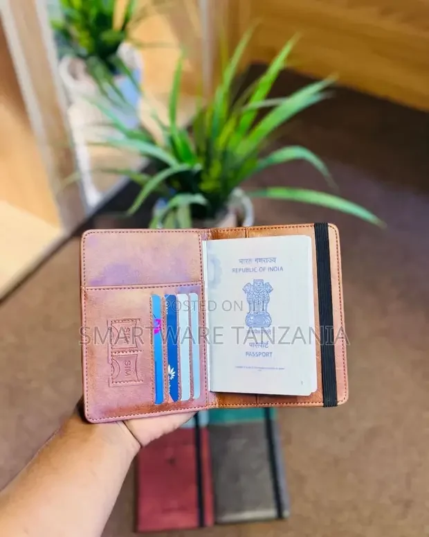 Premium Travel Document Holder With Elastic Strap - Buy in Dar es Salaam, Tanzania | Smartware